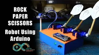 I made a Robot to Play ROCK PAPER SCISSOR using Arduino | Machine