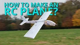 How to make a styrofoam RC airplane yourself | homemade low cost project