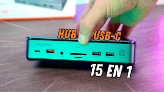 El Mejor Hub USB-C 15 en 1 - Cabletime ✅ Mejora tu Productividad