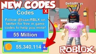 (Code) ALL WORKING SECRET TWITTER MONEY CODES IN Roblox Mining Simulator! *FREE ITEMS AND MONEY!*