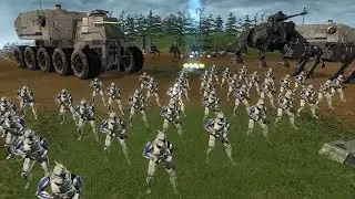 Great Clone Battle! - Star Wars Empire at War Clone Wars Mod