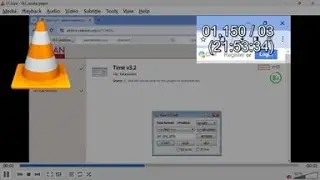 How to show milliseconds in VLC player 2024?