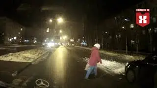 Инцидент на пешеходном переходе