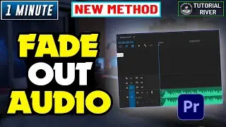 How to Fade out Audio in premiere pro  | Tutorial River