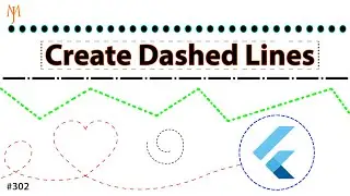 Flutter Tutorial - How To Create A Dashed Line | Dotted Lines, Dashed Lines, Solid Lines