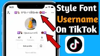 How To Get Font Names On TikTok || How to Get A Font Usernames On TikTok