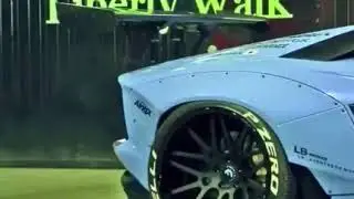 Loud Lamborghini Aventador Liberty walk