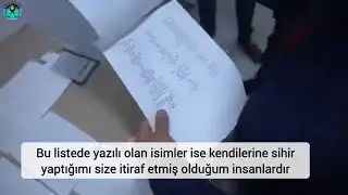 Libya’da Yakalanan İki Büyücünün İtiraflari