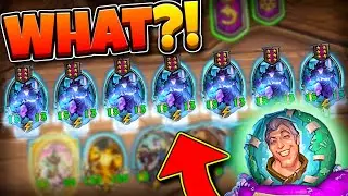 CRAZY Wisdomball Luck!! | Hearthstone Battlegrounds