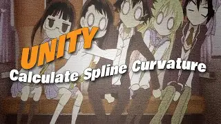 Calculate Spline Curvature