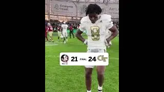 Georgia Tech hit the jig after the win in Ireland 😅 