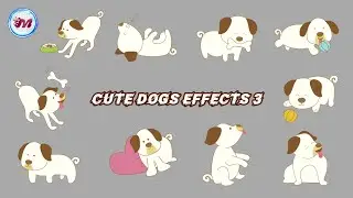 GREEN SCREEN CUTE DOGS EFFECTS 3