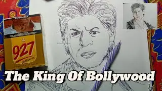 How to Draw Sharukh Khan from India
