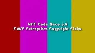 Does HFF Code Deco 3.0 Logo CMV Copyright