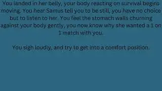 (R18) (Requested) Zero Suit Samus Soft Vore POV