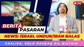 😎 Market update 8 APR. Israel Berundur. Iran Bagi Amaran. Gold terus terbang!