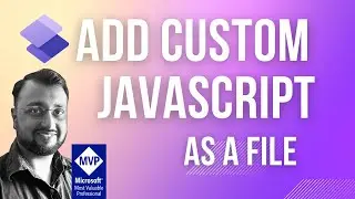 How to Add Custom JavaScript as a Separate File in Power Pages?