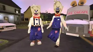 Ice Scream 8 vs Ice Scream Clone vs Granny funny animation