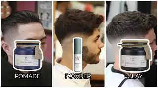 BAGUSAN MANA?? REVIEW HAIR POWDER, POMADE DAN CLAY (ft. Mantology)