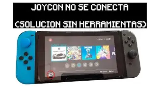 JOYCON WONT CONNECT ON HANDHELD MODE - SOLUTION
