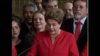 Dilma Rousseff faz pronunciamento após votação final do impeachment