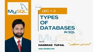 Introduction to MySQL in URDU/HINDI | LEC 01