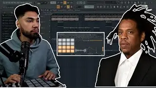 How To Make Beats For Artist like Jay-Z & Kanye West (Using A Sample) - FL Studio