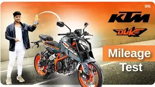Duke 390 mileage test in telugu  🔥 Shocking ns mileage 🤯