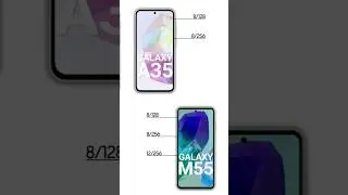 Samsung A35 5G vs M55 5G - Price!