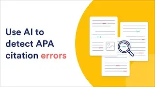 Get Flawless APA Citations with the Scribbr Citation Checker | Scribbr 🎓