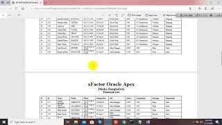 How to Create dynamic Parameterized BI Reports in Oracle Apex Part 2