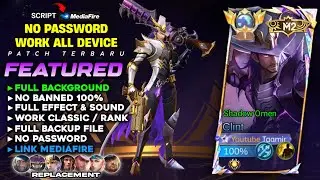 NEW | Script Skin Clint M2 Shadow Omen No Password | Full Effect & Sound - Patch Terbaru