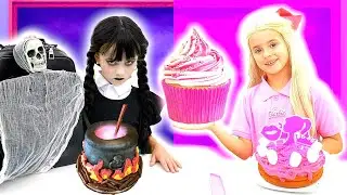 Ruby and Bonnie - Best Barbie vs Wednesday stories