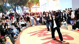 [STREET ARTIST] ONE OF. WITH AUDIENCE. INTERACTIVE HONGDAE BUSKING. 241030.
