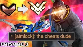 HACKER thinks I'm CHEATING! - Unranked to Grandmaster: DPS Flexing - Overwatch Ep. 3