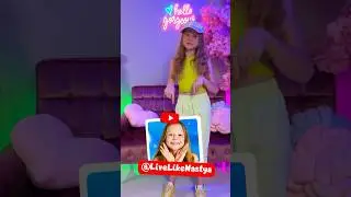 Nastya presents her new channel
