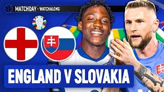 England vs Slovakia LIVE STREAM WatchAlong | Euro 2024