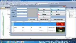 C# GUI TUTORIAL #32 (ADD, EDIT, UPDATE, DELETE) - How To Print Datagridview - Windows Application