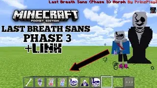 Sans Last Breath Phase3 MORPH addon Minecraft