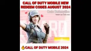 AUGUST 2024 NEW CALL OF DUTY MOBILE REDEEM CODES