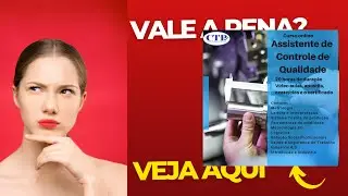 (REVIEW) ASSISTENTE DE CONTROLE DE QUALIDADE - PROF. JOÃO ALMEIDA, VALE A PENA? #SHORTS