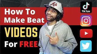 How To Make A Beat Video For FREE Online (Make Visuals For Youtube, Tik Tok, Instagram Etc Etc)