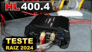 LANÇAMENTO STETSOM HIGH LINE HL400.4 - Review e Teste de Potência 2024
