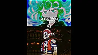 Tatsumaki vs Akaza | Demon Slayer x One Punch Man 