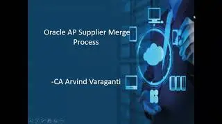 Oracle AP Supplier Merge Process