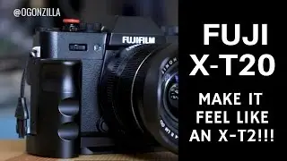 Fuji X-T20 X-T10 Camera Grip and L-bracket Haoge Feels like the X-T2