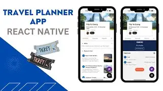 🔴 Let's build a Full Stack Travel Planner App with REACT NATIVE using Mongo Db (MERN STACK)