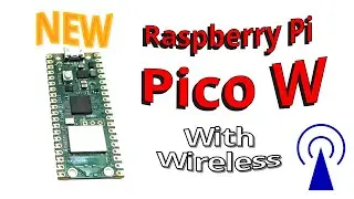 New Raspberry Pi Pico W - Micro controller with Wireless Wi-Fi networking