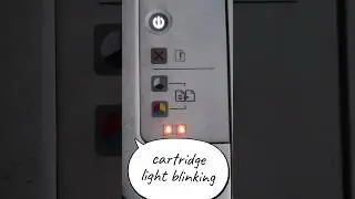 hp deskjet 1515 cartridge  error