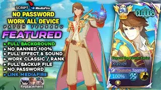 NEW | Script Skin Xavier Beyond the Clouds No Password | Full Effect & Sound - Patch Terbaru